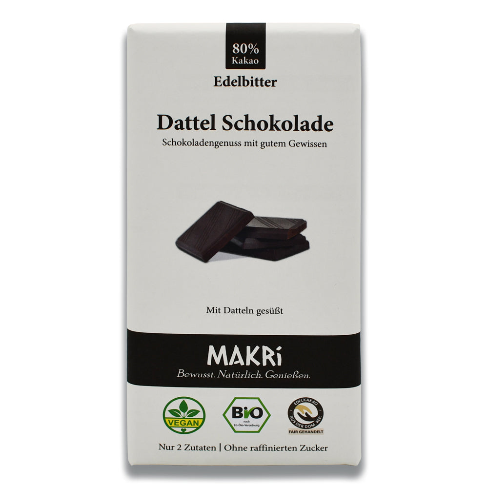 Edelbitter-Biomarkt-Landgefuehl-Makri-Schokolade-Vegan-Online-Shop - nachhaltig einkaufen