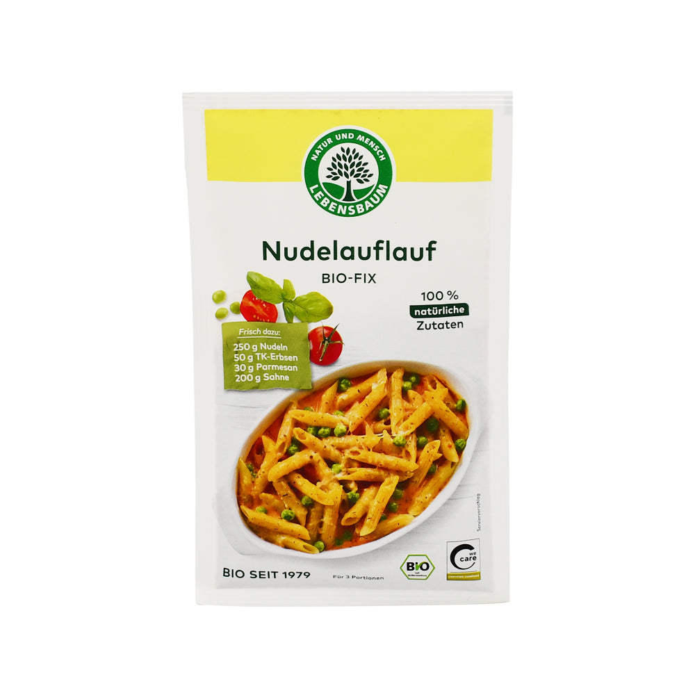 Bio-Fix Nudelauflauf - 100 % natürliche Zutaten - Online-Shop vom Biomarkt Landgefühl in Wiehl