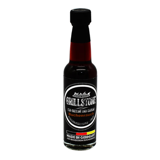 Grillstone Liquid Smoke – Buchenrauch, naturreiner Flüssigrauch ohne Zusatzstoffe. Jetzt im Online-Shop vom Biomarkt Landgefühl in Wiehl kaufen!
