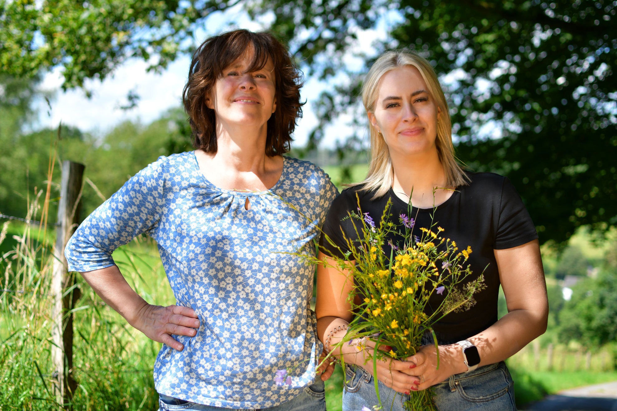 Anja und Lisa vom Biomarkt Landgefühl in Wiehl